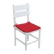 thumbnail image 3 of Muyoka Cojín para silla, juego de 6/4/2/1 cojines de asiento para sillas de comedor 40x40cm Cojines para silla de comedor con lazos para interiores Sala de estar al aire libre Cocina Jardín Oficina (R Muyoka Hogar, 3 of 7