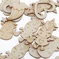 thumbnail image 3 of 30pcs recortes de madera formas de corazón adornos de artesanía de madera Zulema Artesanías en forma de madera, 3 of 8