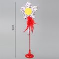 thumbnail image 2 of 2PCS Chat Teaser Jouet Créatif Plume Cloche Printemps Chat Jouet Chat Jouet Interactif, 2 of 9