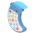 thumbnail image 1 of With Colorful Moon Designs, Durable Phone Toy, Telephone Toy, Safe For Kids Home Blue, 1 of 8