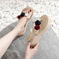 thumbnail image 5 of VerPetridure Sandals for Women Dressy Summer Women Weave Beach Breathable Sandals Home Slipper Flower Flip-Flops Wedges Shoes, 5 of 7