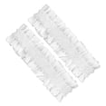 thumbnail image 2 of 2 ligas de manga para decoración de fiestas, bandas para mangas, ligas para brazos, cinturones para camisas y brazaletes. Blanco, 2 of 8