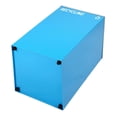 thumbnail image 3 of 29 Gallon Trash/Recycling Cans, Steel, Blue Recycling Can with Mixed Lid, 3 of 4