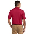 thumbnail image 2 of Sport-Tek K469 Mens Dri-Mesh Polo T-Shirt, Red - Extra Small, 2 of 2