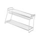 thumbnail image 4 of Estante para especias de 2 niveles para el hogar, organizador de especias para la cocina, organizador de jarabe de café, barra de café 32CMX12.5CMX18.5cm, 4 of 9