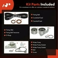 thumbnail image 3 of A-Premium 12Pcs Engine Timing Belt Kit Water Pump W/Tensioner Compatible with Toyota Camry 87-01, RAV4 96-00, Celica 87-89/92-99, Solara 99-01 - 2.0L 2.2L, 3 of 9