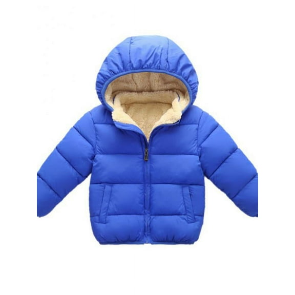 Catlerio Baby Boys Girls Hooded Coat Winter Lightweight Down Jacket Packable Polyester Coat