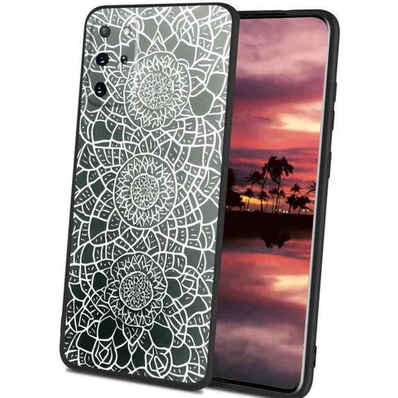 Compatible with Samsung Galaxy S20+ Plus Phone Case, Mandala-103 Case Men Women, Flexible Silicone Shockproof Case for Samsung Galaxy S20+ Plus