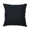 thumbnail image 3 of 16.5" Charcoal Gray and White Embroidered Snowflakes Square Throw Pillow, 3 of 5