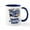 White/Navy Inside, variant on CafePress - Spanish Teacher Gift Mug - 11 oz Ceramic Mug - Novelty Coffee Tea Cup