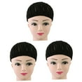 thumbnail image 4 of Set of 3 Cornrow Braid Wig Caps for Women Stretchable Making Wigs, 4 of 8