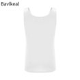 thumbnail image 3 of Bavlkeal Tank Tops for Women Pleated Crew Neck Sleeveless Solid Color Plus Size Going Out Beach Vacation Cute Summer Tops Black S-2XL, 3 of 5