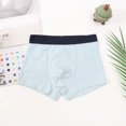 thumbnail image 2 of Kids Flats for Girls Children's Mid Waist Flat Angle Casual Solid Color Four Cornered Briefs, 2 of 5