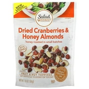 Angle View: Salad Pizazz!, Fruit & Nut Toppings, Dried Cranberries & Honey Almonds, 3.5 oz Pack of 2