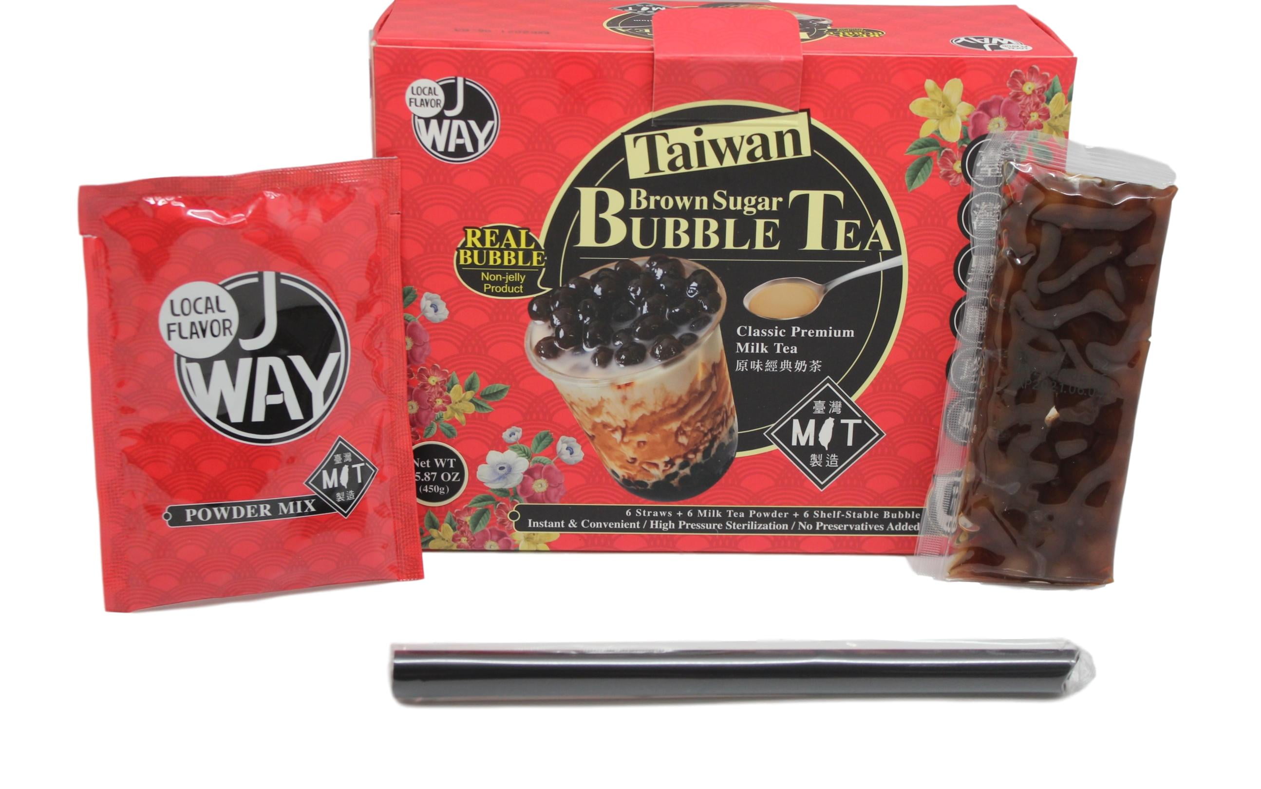 Taiwan Brown Sugar Bubble Tea 6 Servings Per Container Walmart Com