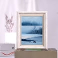 thumbnail image 2 of 4x6 Picture Frame Black Wood Displays 3.5x5 Photo Frame with Mat or 4x6 Inch Without Matted Shatter-Resistant Glass Table Top Display and Wall Mounting Photo Frame, 2 of 19