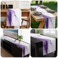 thumbnail image 6 of Marble Purple Table Runner 90 Inches Long, Gold White Modern Gradient Ocean Ripple Kitchen Coffee Dining Table Decoration for Home Party Birthday Wedding Home Decor 13x90 Inches, 6 of 8