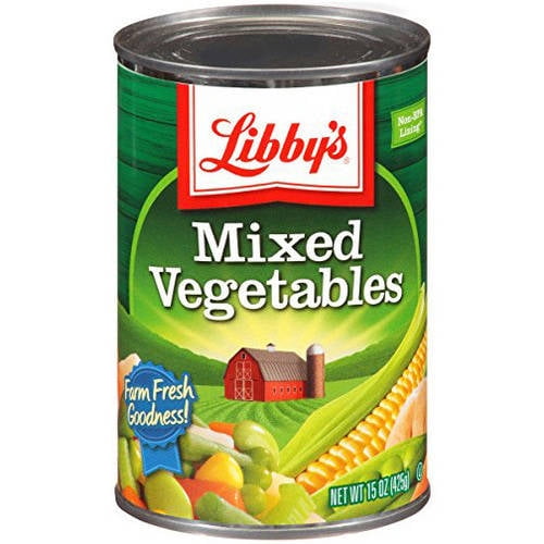 Libbys Mixed Vegetables 15 Oz (Pack of 12) by