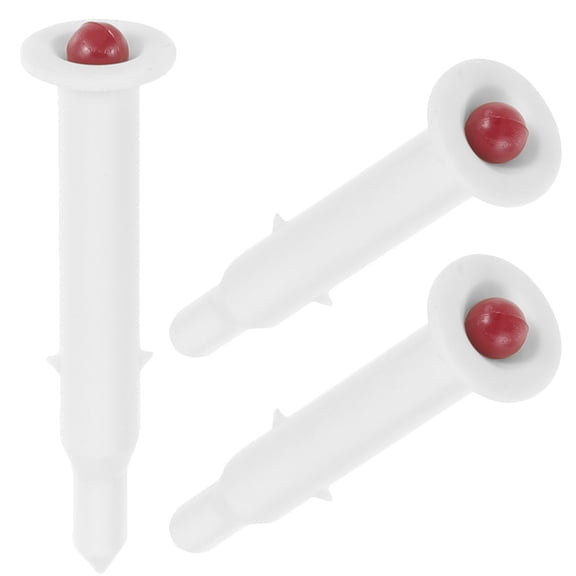 MOKKHNB Household Baking Thermometer, Stainless Steel, Easy Read, White, 3Pcs