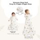 thumbnail image 5 of Saco de dormir para bebé Momcozy 6-12 meses 1.5 TOG estampado de jirafa, 5 of 8