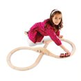 thumbnail image 2 of Melissa & Doug Classic Wooden Figure Eight Train Set, 2 of 3