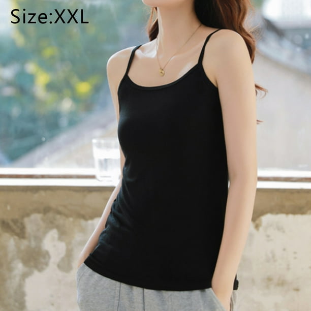 Cestyle - Playera Sin Mangas Para Mujer Con Sostén Integrado