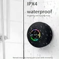 thumbnail image 7 of Mini Bluetooth Shower Speaker with LED Light, Portable Ipx4 Waterproof, Hands-Free Speakerphone, Rechargeable Using Micro USB, 7 of 7