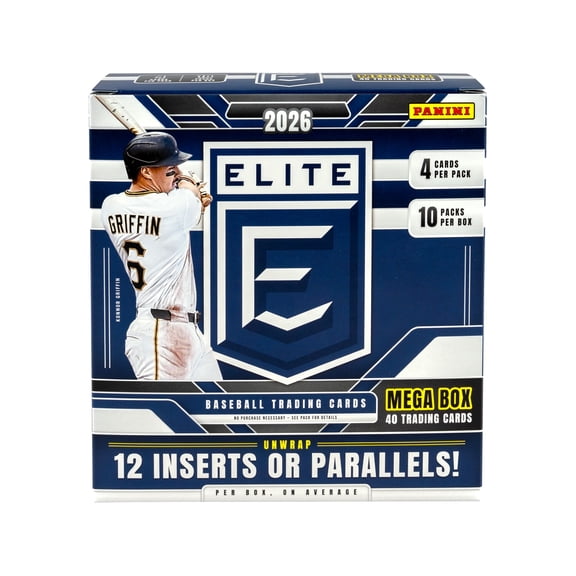 2026 Panini Donruss Elite Baseball Trading Cards Mega Box