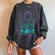 thumbnail image 2 of Sudadera extragrande de lana de manga larga con cuello redondo y estampado suelto para mujer Pompotops gfhjh17571, 2 of 7