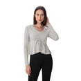 thumbnail image 1 of Blusa André Badi gris grande, 1 of 5