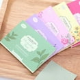 thumbnail image 6 of Happydeer 100Pcs Facial Oil Absorbing Paper Plant Fibres Breathable Make up Blotting Sheet, 6 of 13