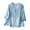 L-87Blue248, variant on Women Blouse Summer Cotton Vintage Elegant Soft Three Quarter Sleeve V Neck Relaxed Fit Shirt Plus Size Retro Embroidery Top For Ladies Everyday Wear,Beige,XXL