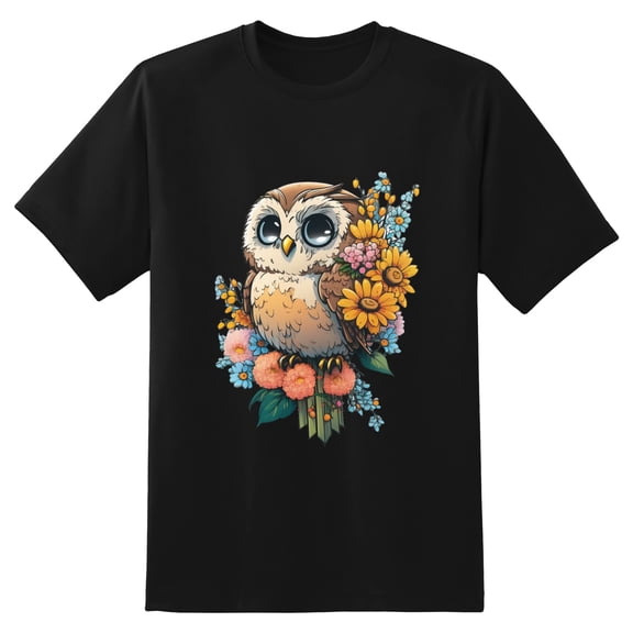 Men's Graphic TeeOwl (12) Letter Print T-Shirts Round Neck Short Sleeves Sizes XS-5XL Summer Daily Casual Tops
