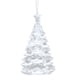 thumbnail image 1 of Colgante de Copo de Nieve de Reno de Árbol de Navidad de Acrílico Transparente, Adorno Colgante Pequeño para Árbol de Navidad., 1 of 5