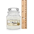 thumbnail image 3 of Yankee Candle Vanilla Small Jar Candle with a Metal Vines Jar Candle Shade/Topper, 3 of 4
