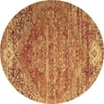 thumbnail image 1 of Ahgly Company Indoor Round Persian Brown Traditional Area Rugs, 3' Round, 1 of 4
