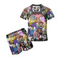 thumbnail image 1 of Undertale Boys 2-Piece Swimsuit Set, Short Sleeve Rash Guard & Swim Trunks, 1 of 7