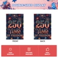 thumbnail image 6 of Sm:)e 250 Years of Freedom Patriotic July 4th Garden Flag 12x18 Inch, Double Sided, 6 of 8