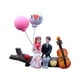 thumbnail image 2 of Decoraciones para el tablero del automóvil,Pareja Adornos lindos Adorno de globos Precioso,Decoraciones para el tablero del automóvil Parejas lindas de dibujos animados,Accesorios interiores, 2 of 8