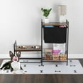 thumbnail image 2 of PETMAKER Elevated Dog Bowl Stand with Storage, Toy Bin Basket, and Bowls, 2 of 7