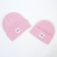 thumbnail image 3 of Fraobbg 3 Pack Toddler Beanie Baby Boys Girls Kids Winter Hats Smile Children Knit Warm Caps, 3 of 6