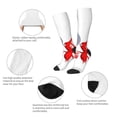 thumbnail image 3 of Rocae Pikmin Chaussettes de compression Décontractées pour Femmes Hommes Bas Contrastés, 3 of 6