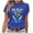 Blue, variant on Womens Athletic Tops Fa Women Causal Shirts Tech Short Long Shirt Women Spandex Long Sleeve Shirt Medium Pack Dark Tee Short Sleeve Tops Layering T Womens Sleeved Tees Oversized Pink S