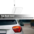 thumbnail image 2 of Rear Bumper Tow Hook Cover Car Towing Hook Eye Hole Cover Fit for Mercedes Benz X204 GLK350 White, 2 of 6