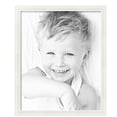 thumbnail image 2 of ArtToFrames 22" x 27" White Picture Frame, 22x27 inch White MDF Poster Frame (WOM-4332),  Pack, 2 of 8
