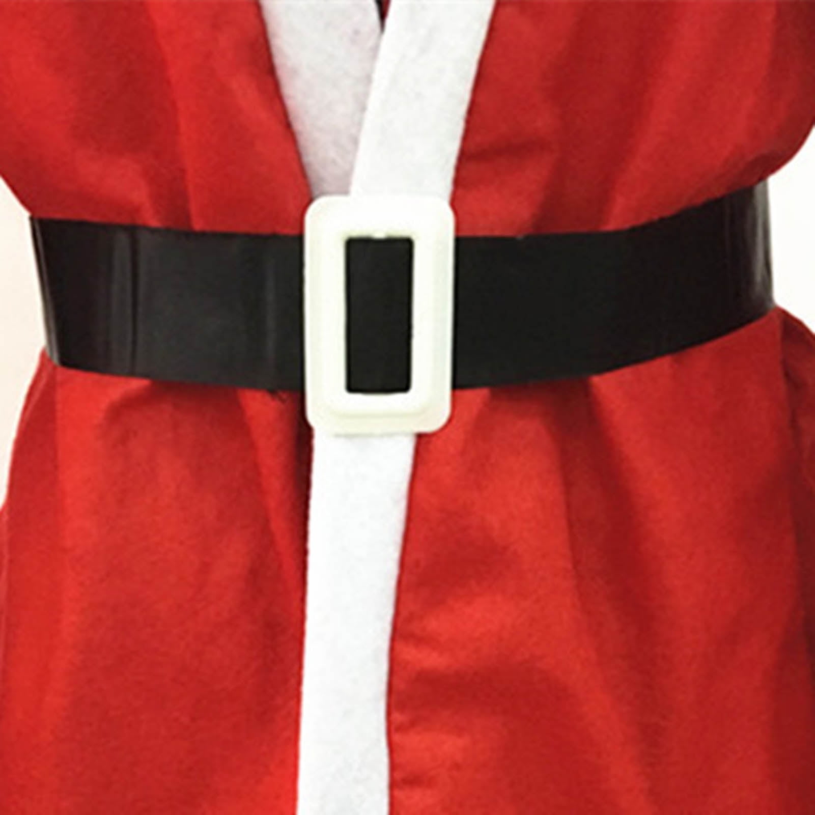 Kripyery Santa Claus Belt Wear Resistant Non-Fading Adjustable Easy
