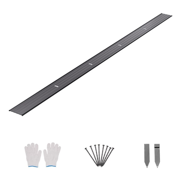 Heavy Duty Aluminum Landscape Edging,8-Pack 72 " Bendable Garden Border,Rust-Resistant Lawn Edging for Flower Beds,Pathways,and Yard Borders