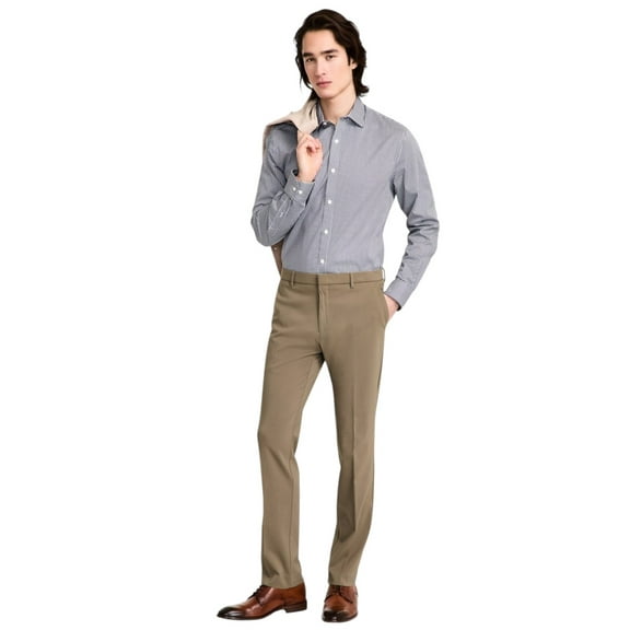 Tommy Hilfiger Mens Modern fit Dress Pants 40 / 30 Green Solid