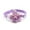 Purple, variant on Pet Floral Collar Necklace Pet Cat Collar Cute Cat Sweet Net Yarn Adjustable Flower Collar for Cats Small Dogs Puppy
