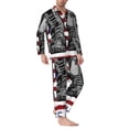 thumbnail image 2 of KLL Home Of The Free Because Of The Brave Sleepwear Mens Flannel Pajamas,Long Cotton Pj Set, 2 of 7